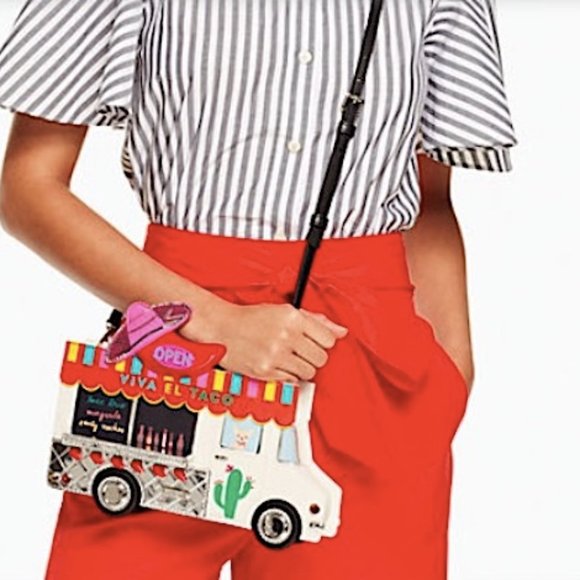 Kate Spade Dora Taco Truck Patent Leather Shoes Size 7.5 - Picture 13 of 13